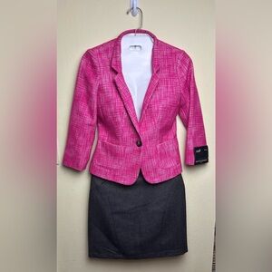 NWT Banana Republic Hot Pink Blazer
